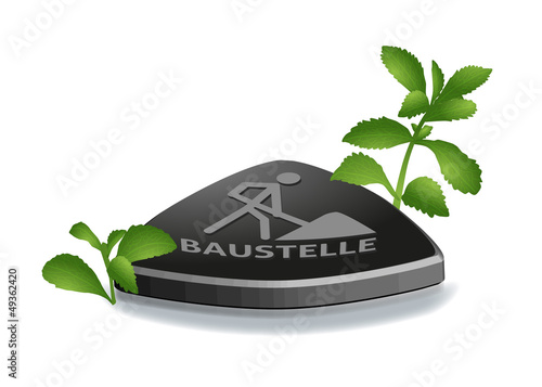 Baustelle Stein green Vektor