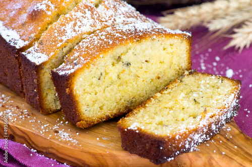 Obraz na płótnie Lavender cake w salonie