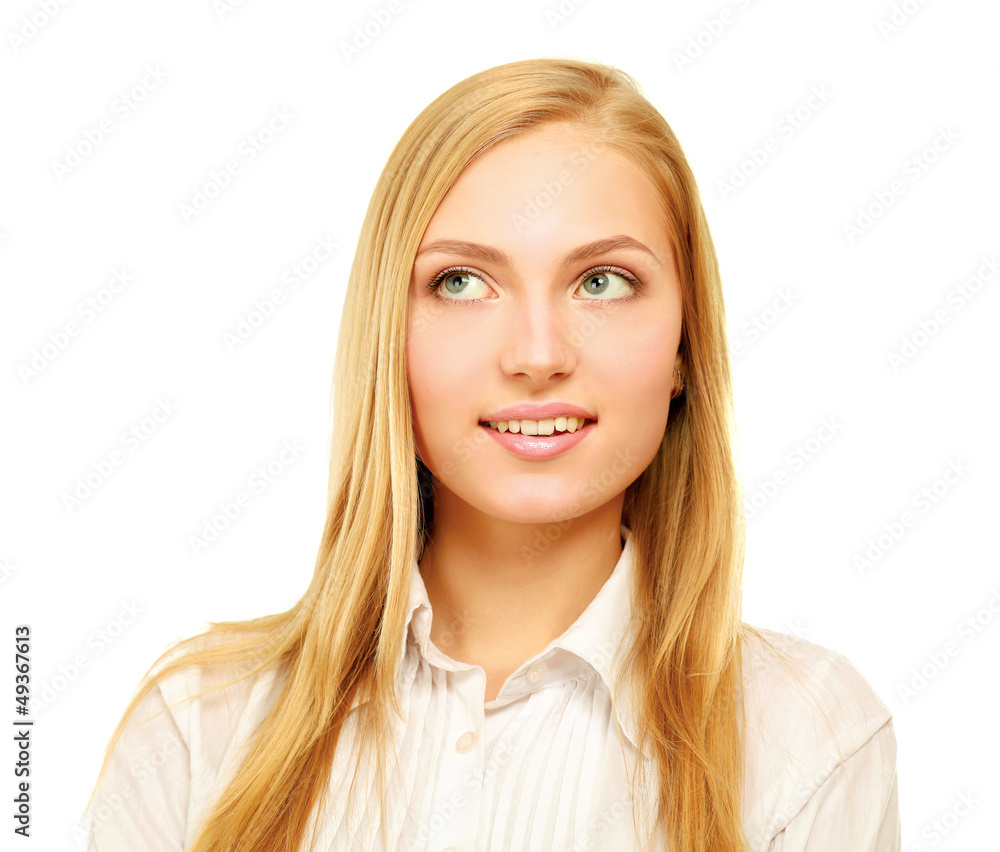 Portrait of a confident young woman standing Portrait of a confident young woman standing
