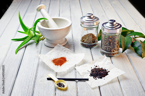 Officinal herbs