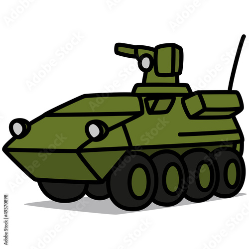 Cartoon Car 48 : Armored Vehicle