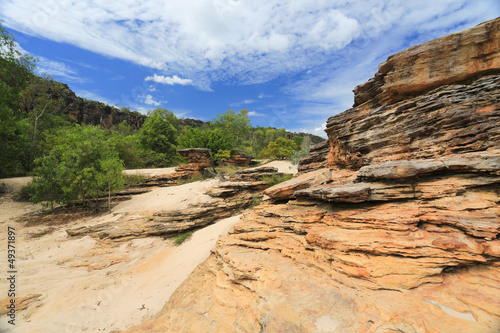 Standstone rock in Kakadu National Park