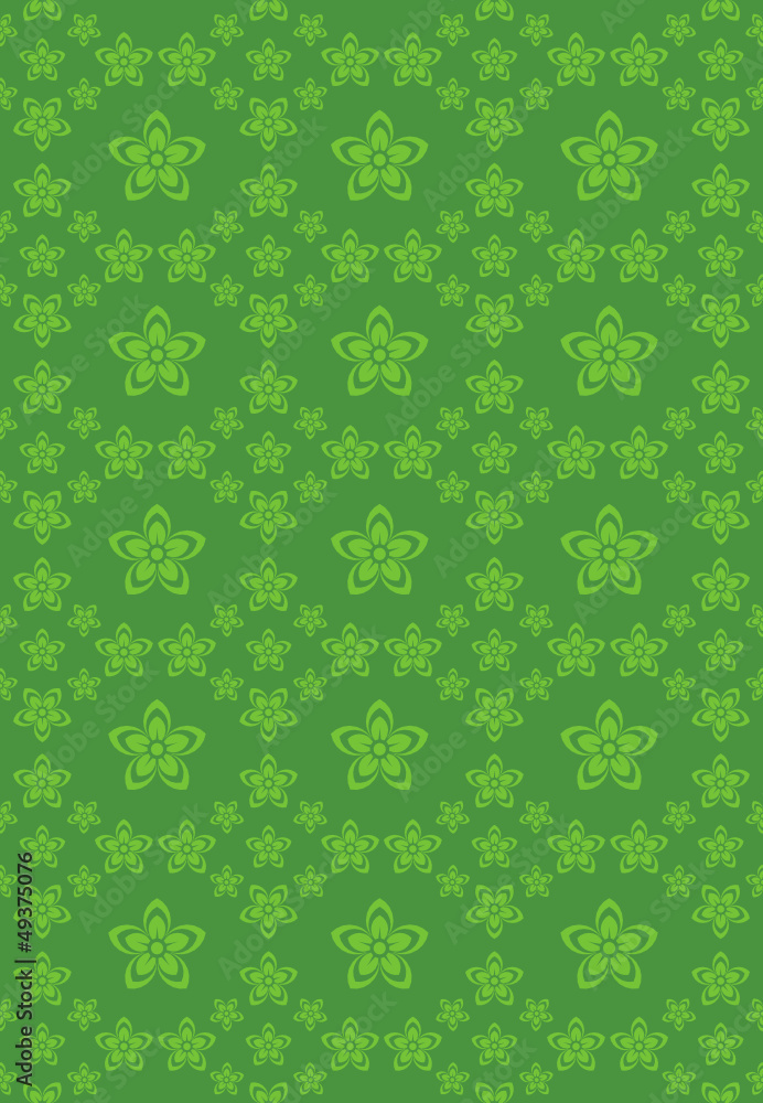 Abstract vector background with flowers Abstract vector background with flowers