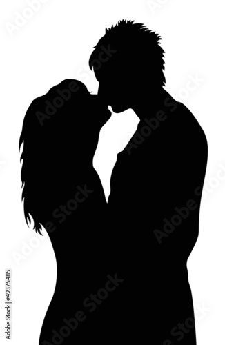 kissing