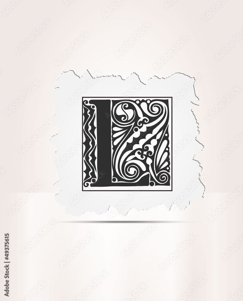 Letter L Letter L