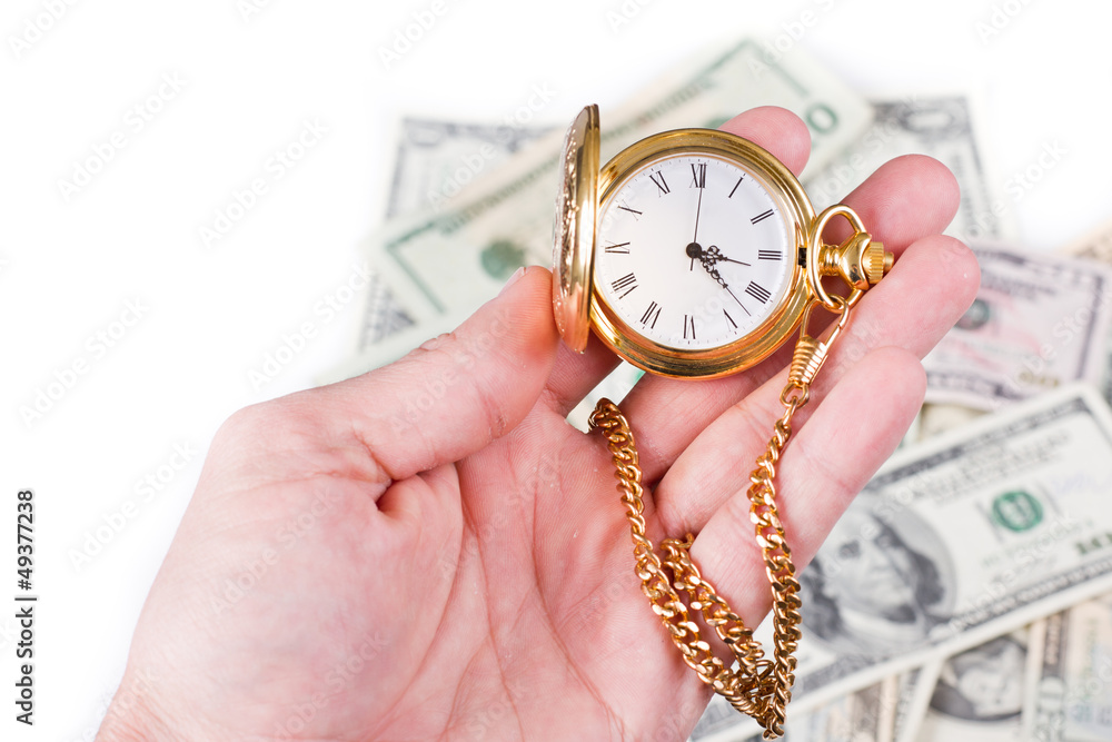 hand, time and money hand, time and money