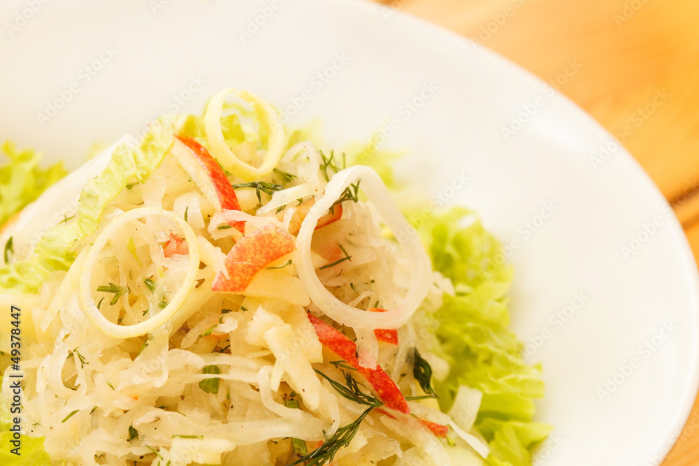 salad with cabbage salad with cabbage