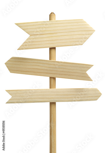 Three wooden arrows © Sasajo