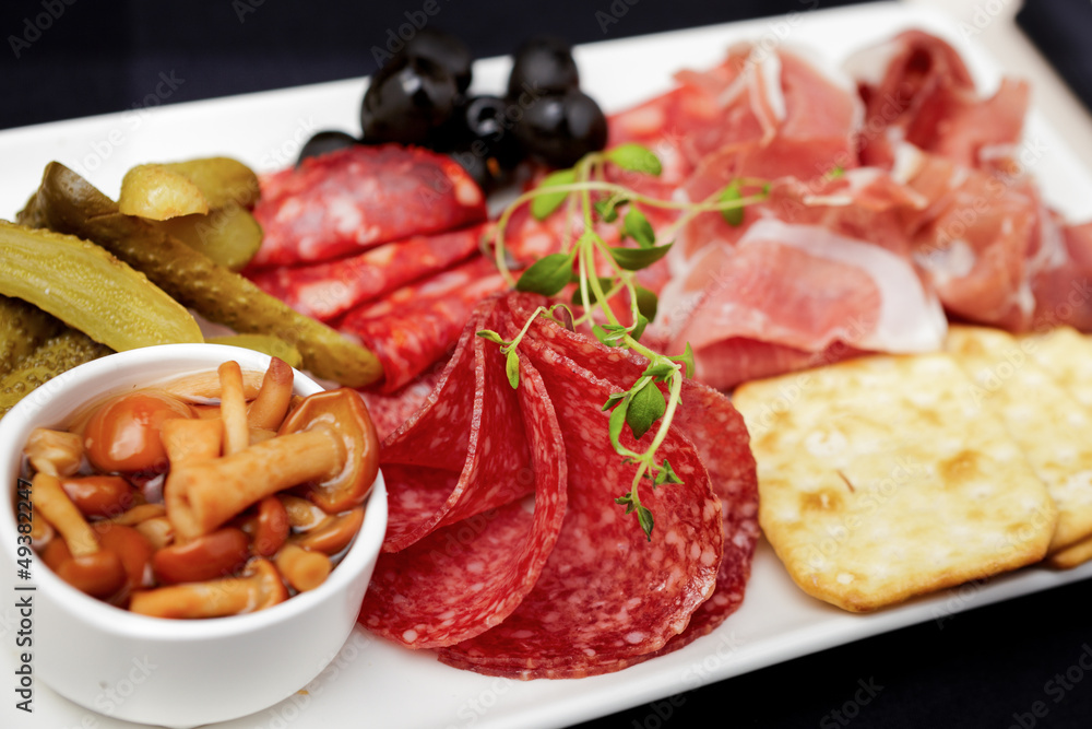 Snacks of vodka Snacks of vodka