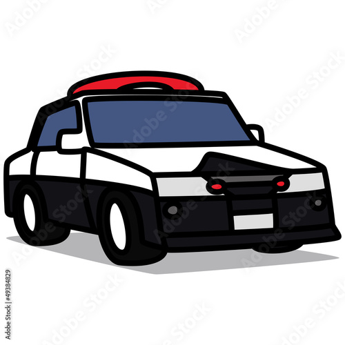 Cartoon Car 51 : Police Car