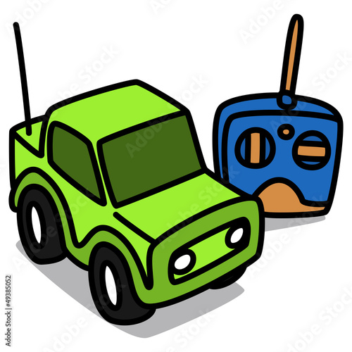 Cartoon Car 57 : Radio-controlled Car