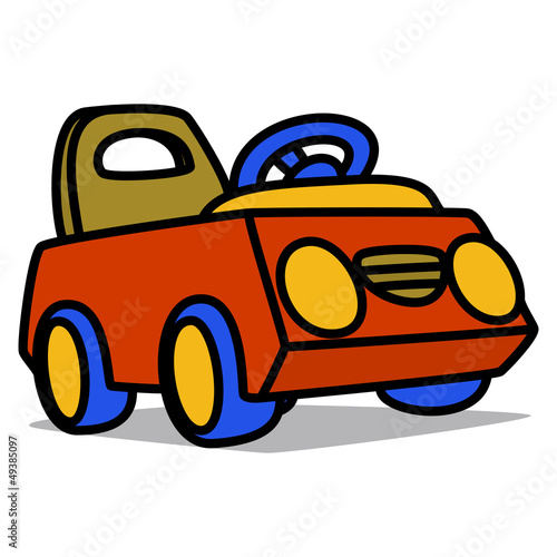 Cartoon Car 59 : Pedal Car