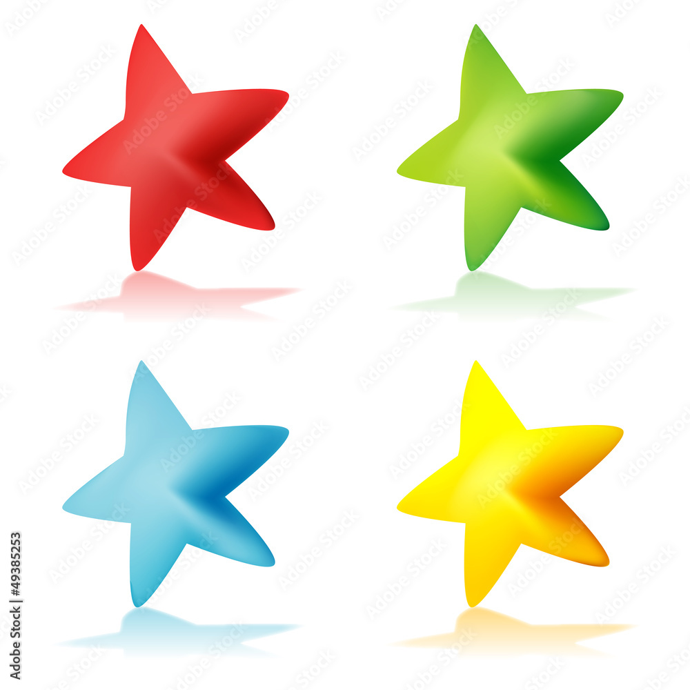 Obraz premium star icons