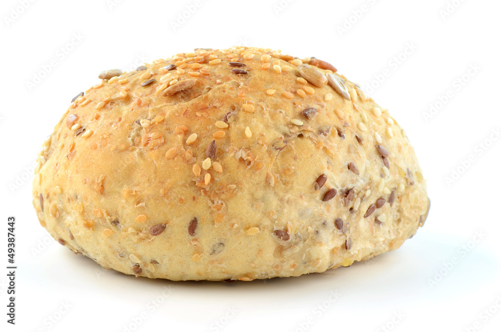 Multigrain bun Multigrain bun