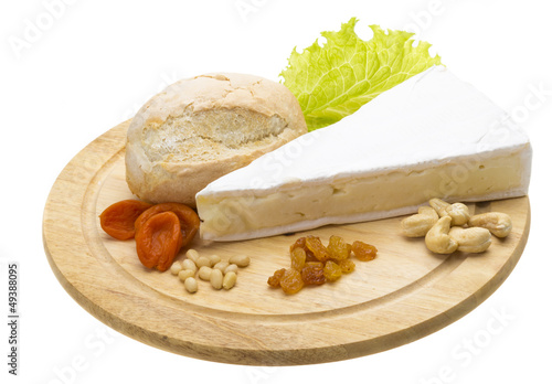 piece of Brie cheese