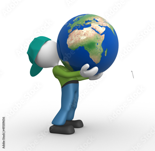 Earth globe
