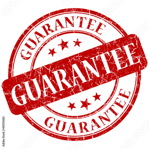 Photography guarantee stamp