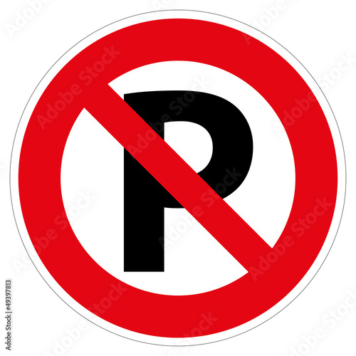 Parkverbot Parken Verboten