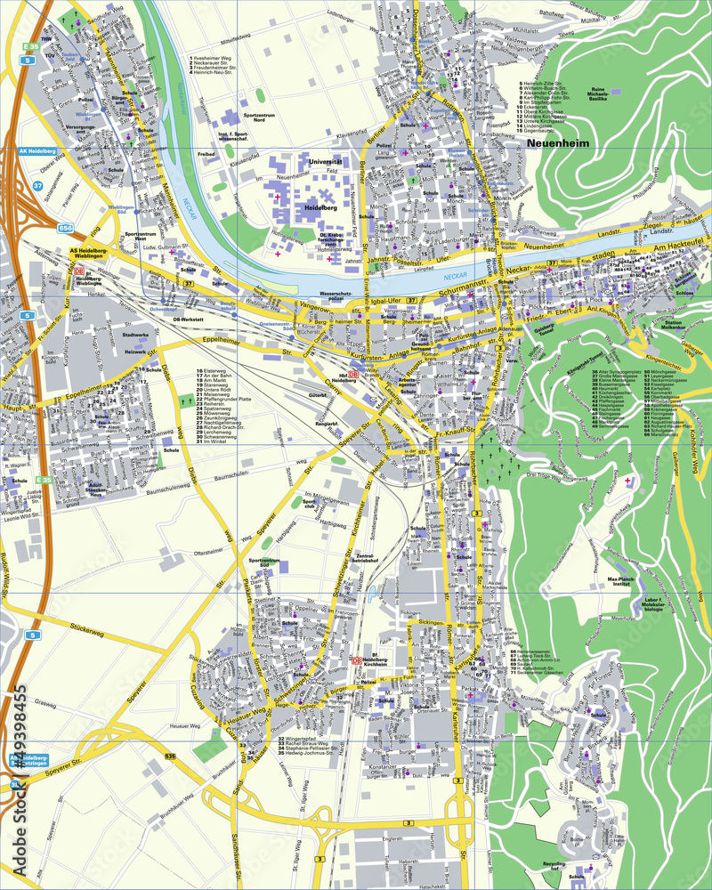 Obraz premium City_Heidelberg