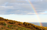 rainbow on irish coast