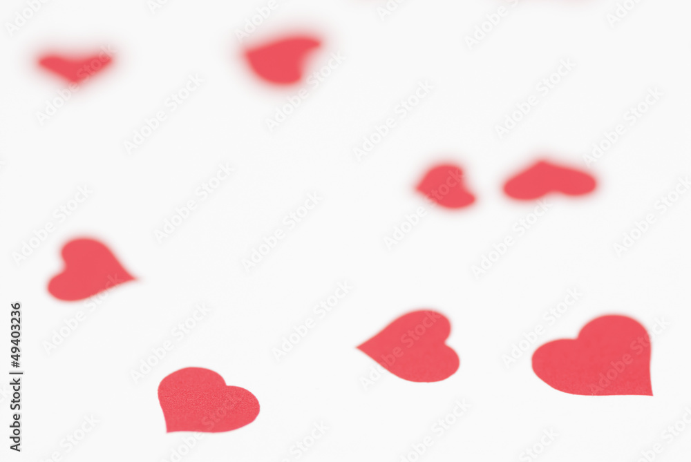 Red Love Heart Background. Red Love Heart Background.