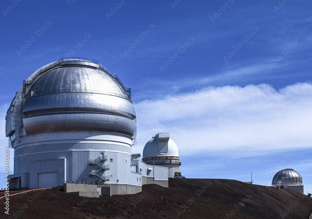 observatories on top of Mauna Kea observatories on top of Mauna Kea