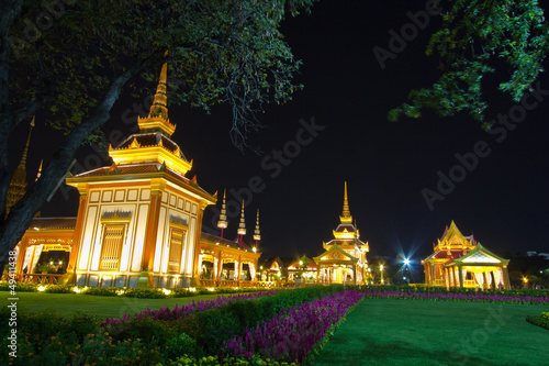 Thai royal funeral. photo