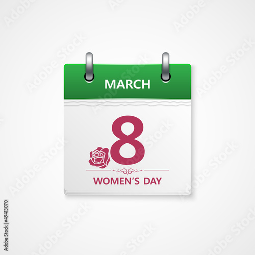 womens day calendar
