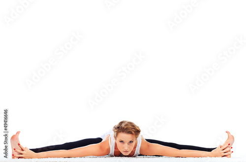 Konstfotografi flexible yoga