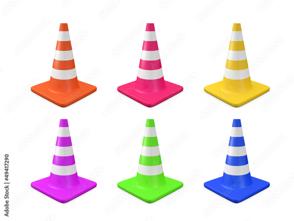 Various Traffic Cones Various Traffic Cones