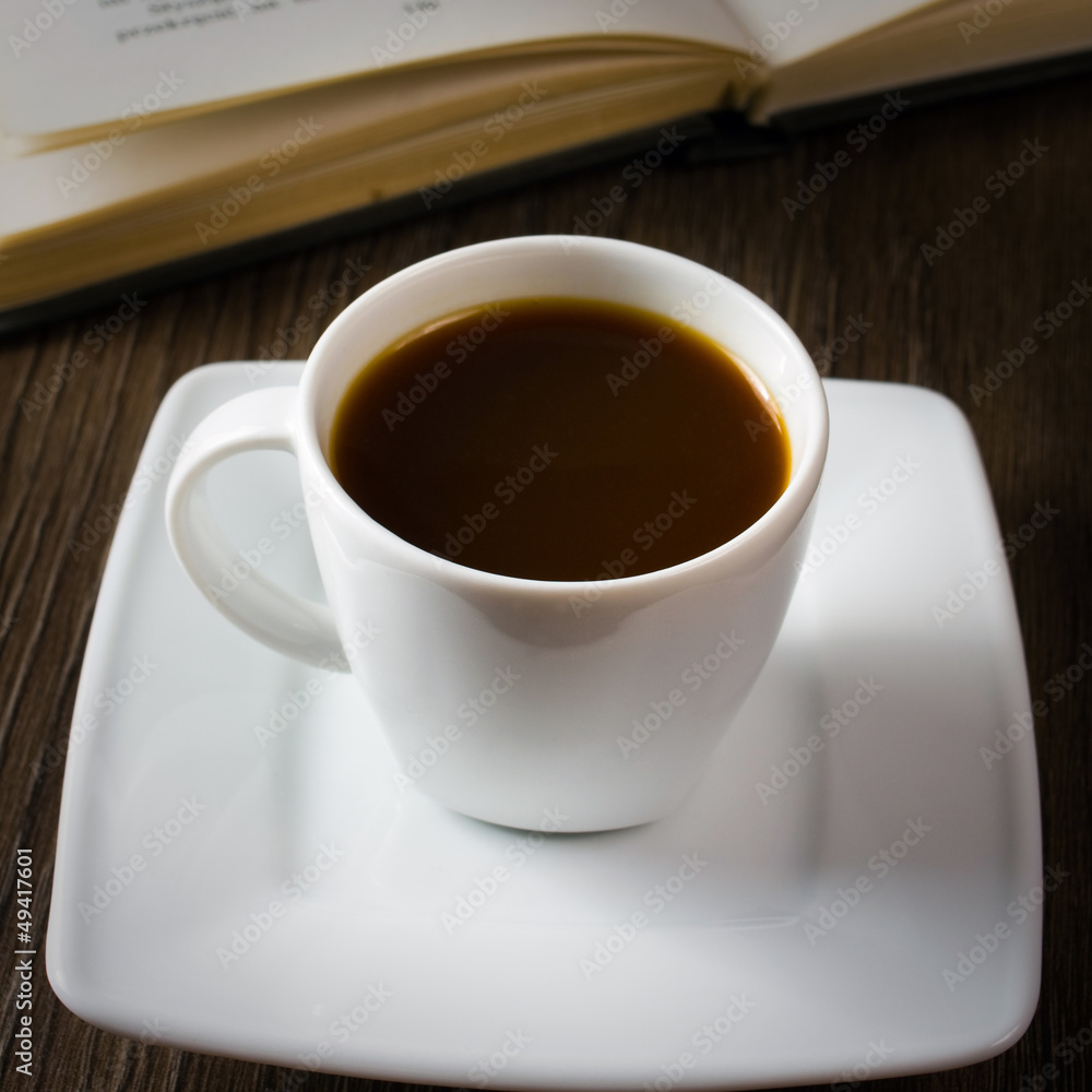 coffee and book coffee and book