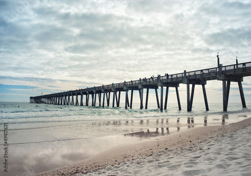 Fishing Pier at Sunset