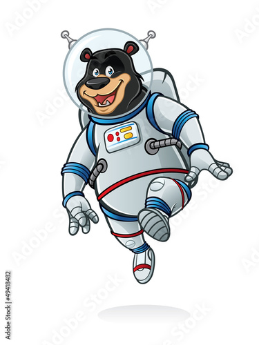 Bear Astronaut