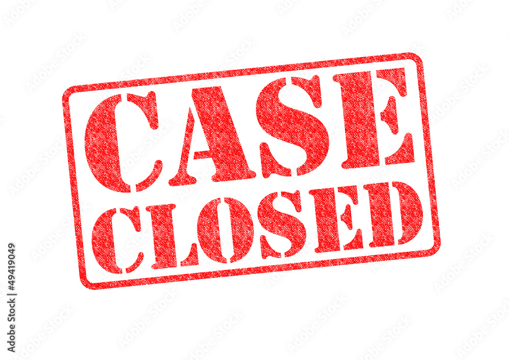 CASE CLOSED