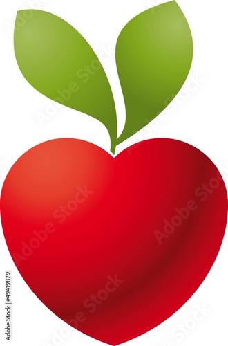 Logo love apple