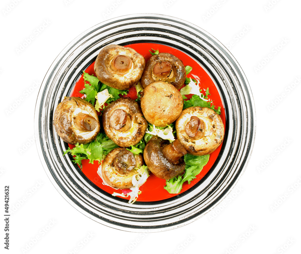 Grilled Mushrooms Grilled Mushrooms