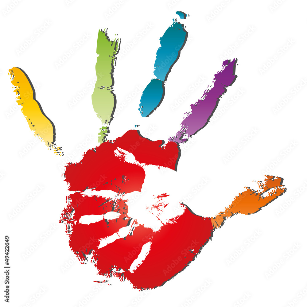 High resolution human hands as family High resolution human hands as family