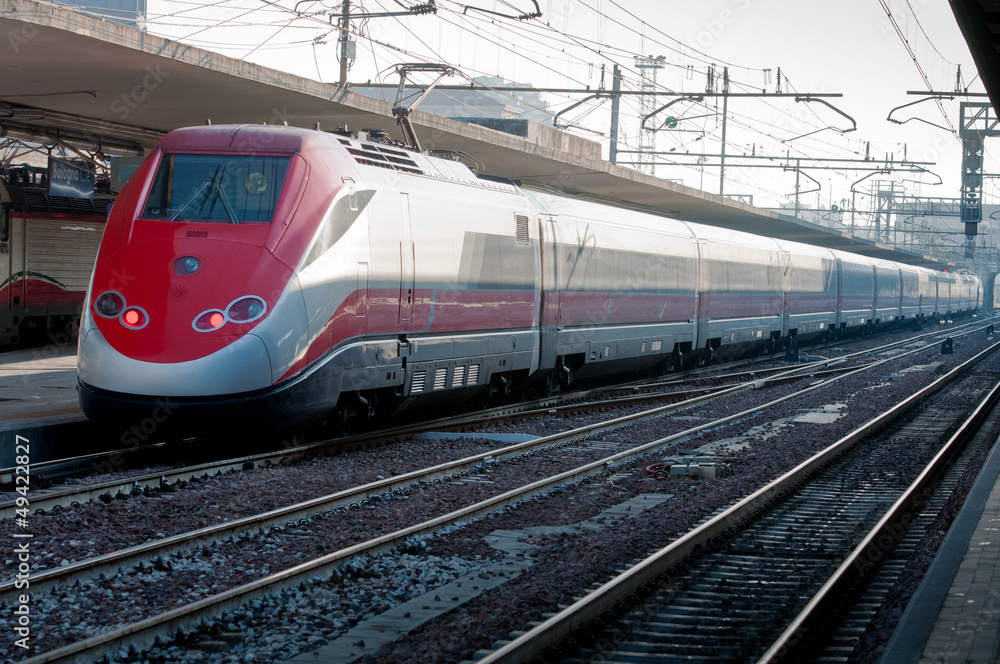 high speed train