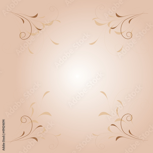 background with curls