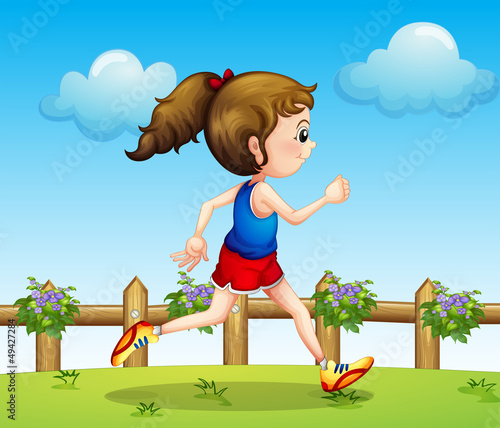 A runner