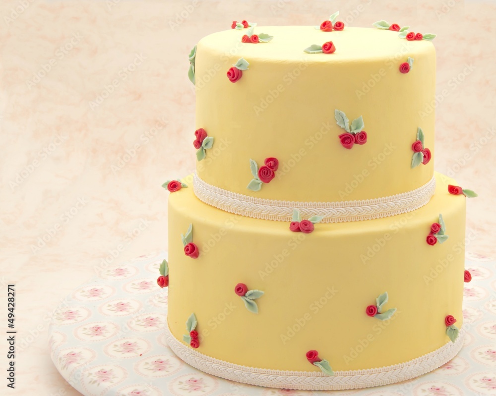 Tarta decorada con fondant Tarta decorada con fondant