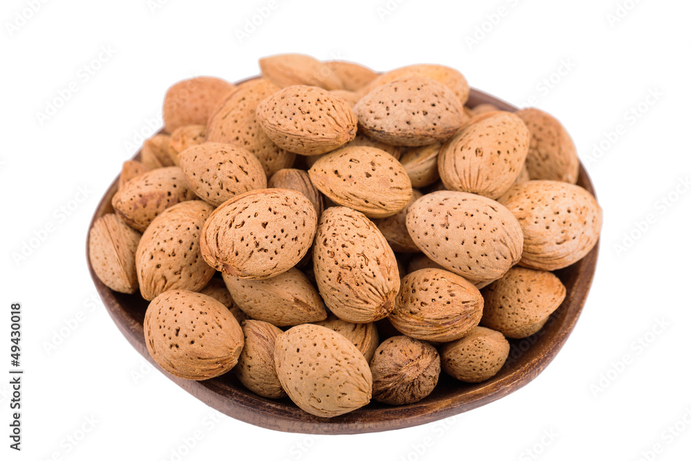 almonds in a bowl almonds in a bowl