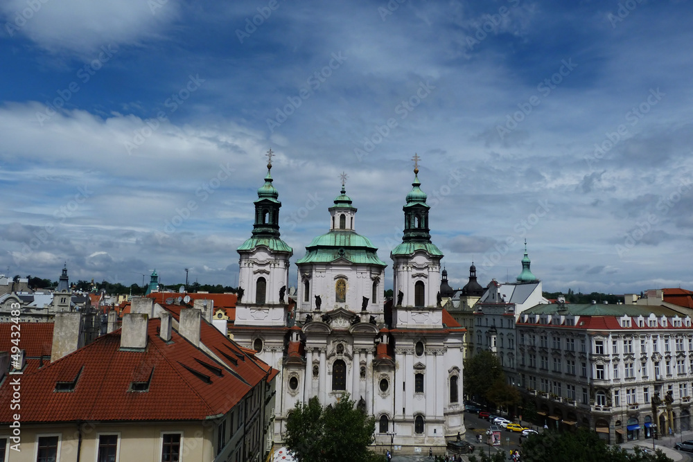 Obraz premium Chiesa di San Nicola, Praga, Repubblica Ceca