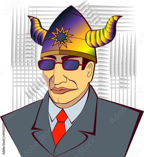 человек в шлеме