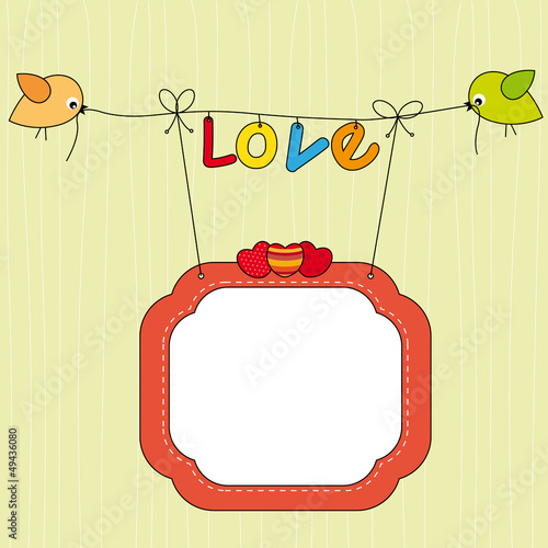 Tarjeta de amor