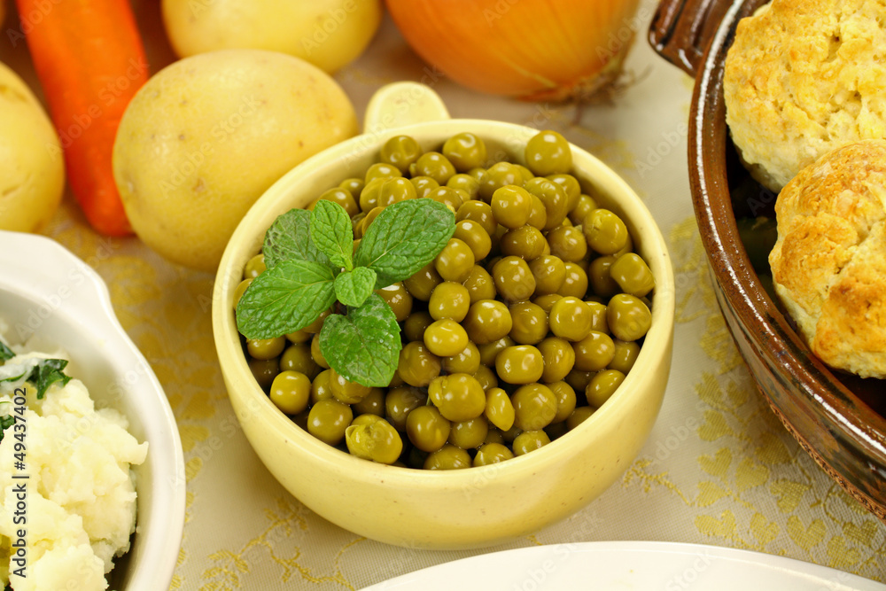 Peas With mint Peas With mint