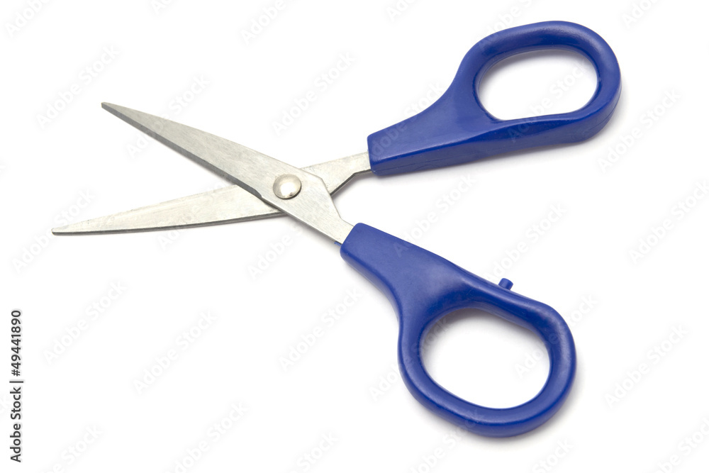 Blue scissors Blue scissors