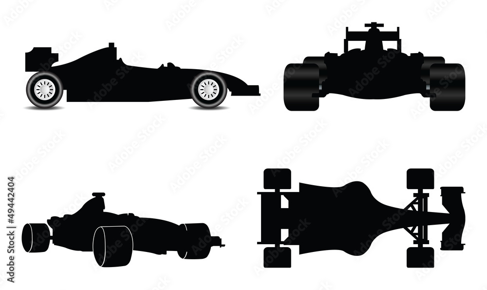 Formula one racing car