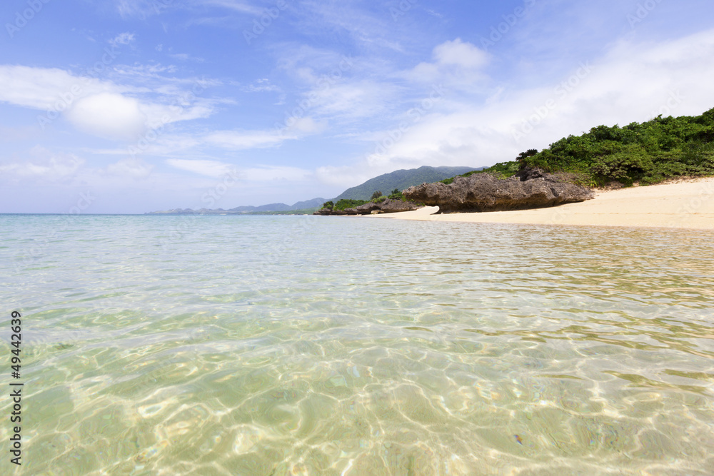 Clear Waters around Tropical Island Clear Waters around Tropical Island