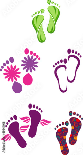 Icons of the foot
